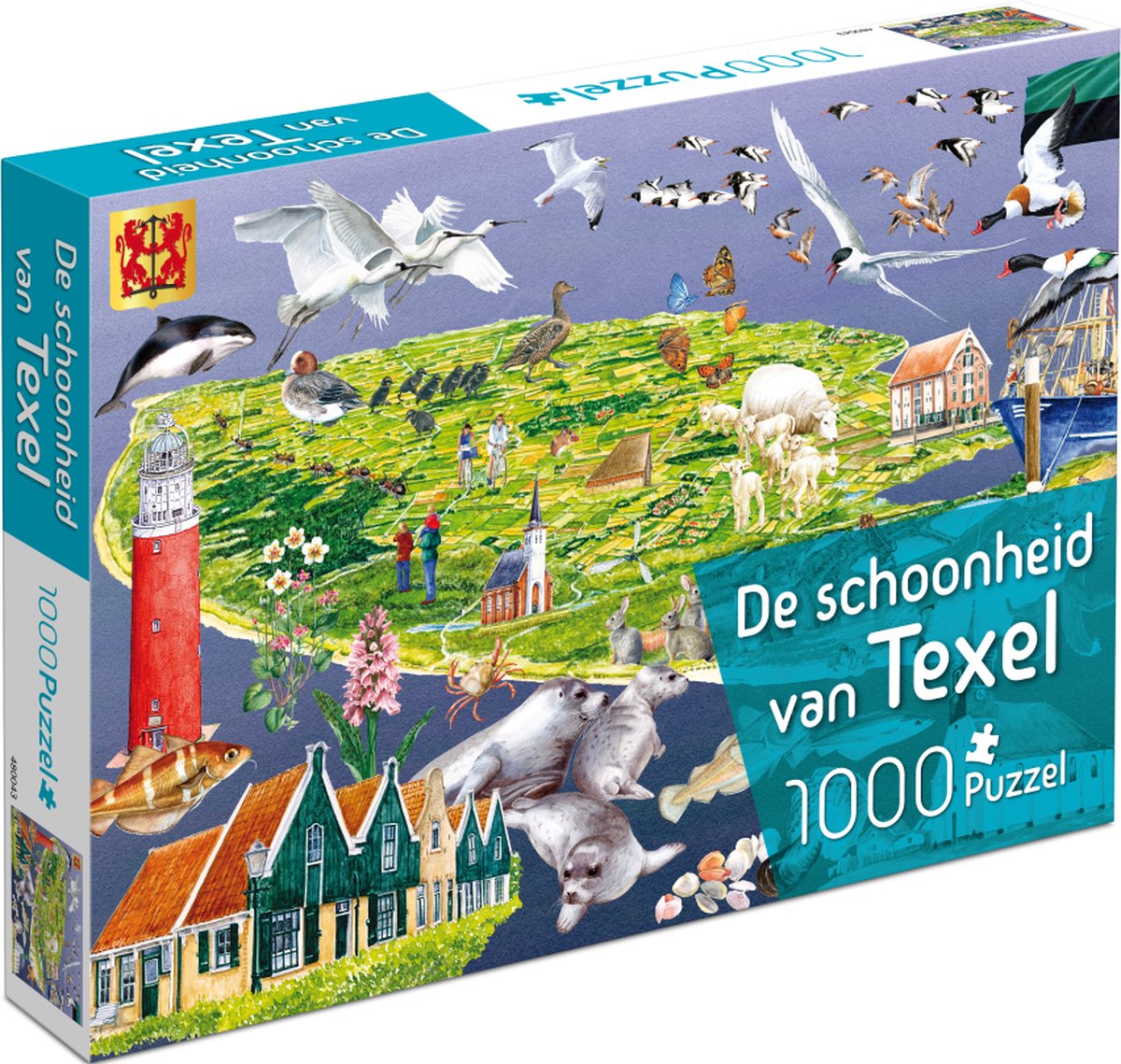 Puzzel de schoonheid van Texel 1000 stukjes